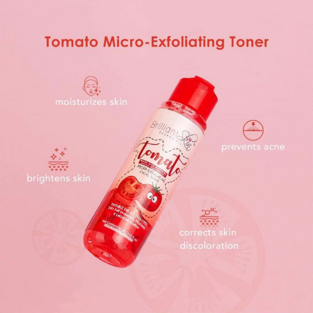 Brilliant Skin SENYORA'S Tomato Micro-Exfoliating Facial Set