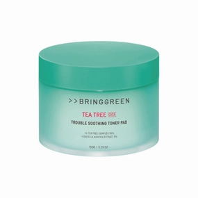 Bring Green Tea Tree Cica Trouble Soothing Toner Pads 150g