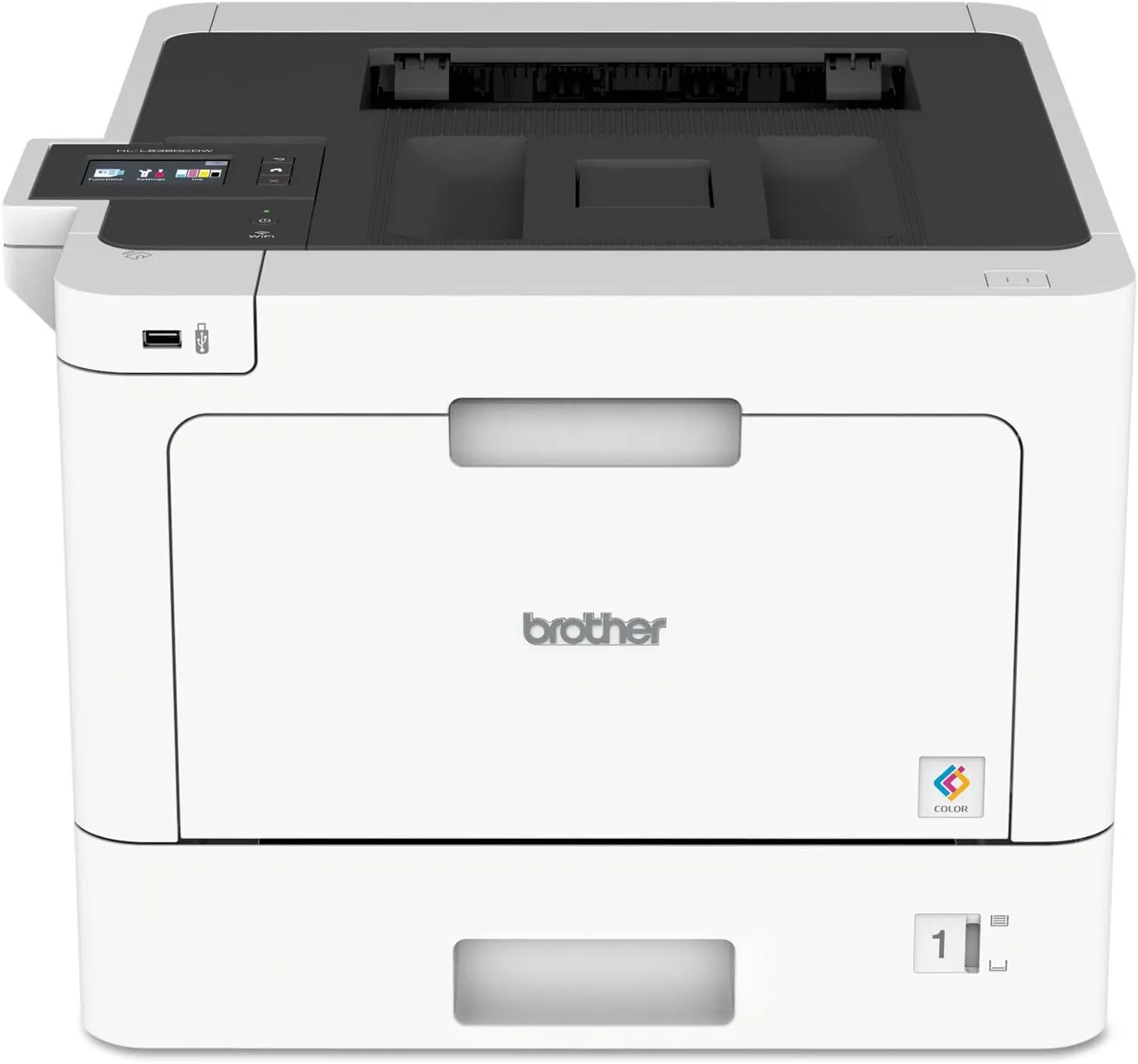 Brother Business Color Laser Printer, HL-L8360CDW, Wireless Networking, Automatic Duplex Printing, Mobile Printing, Cloud Printing, Amazon Dash Replenishment Ready,White