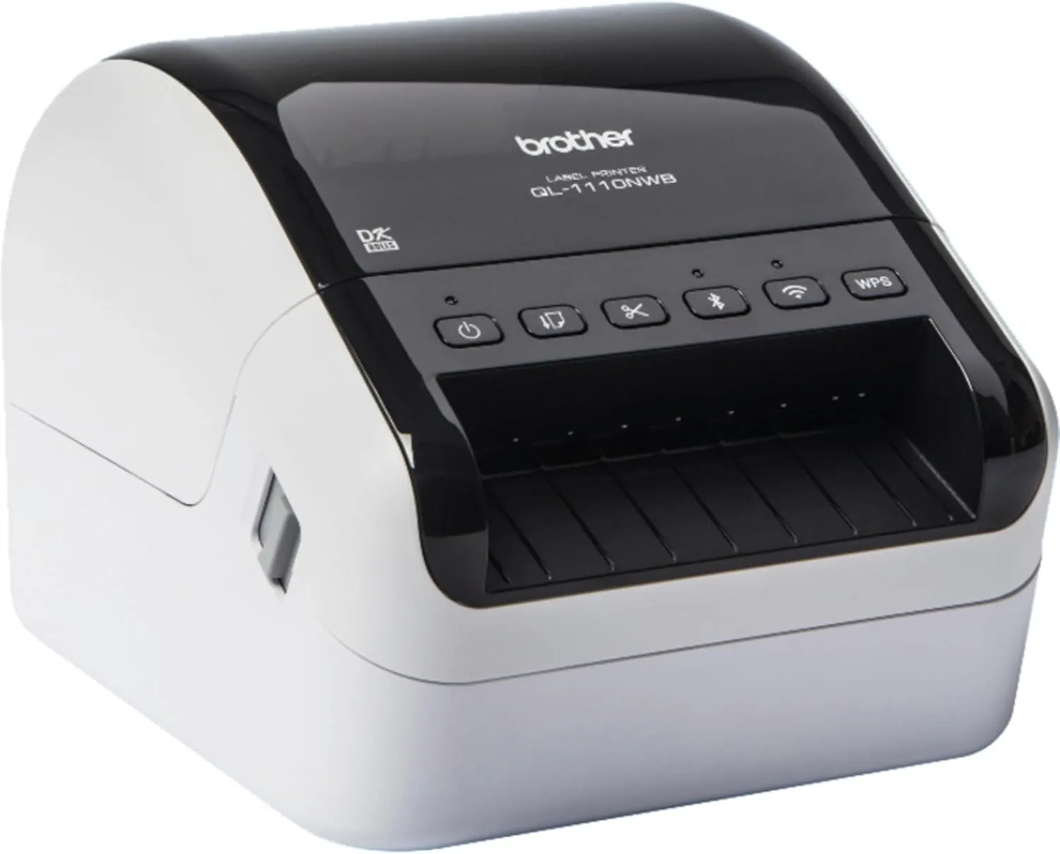 Brother QL-1110NWB Wide Format, Postage and Barcode Professional Thermal Monochrome Label Printer with Wireless Connectivity