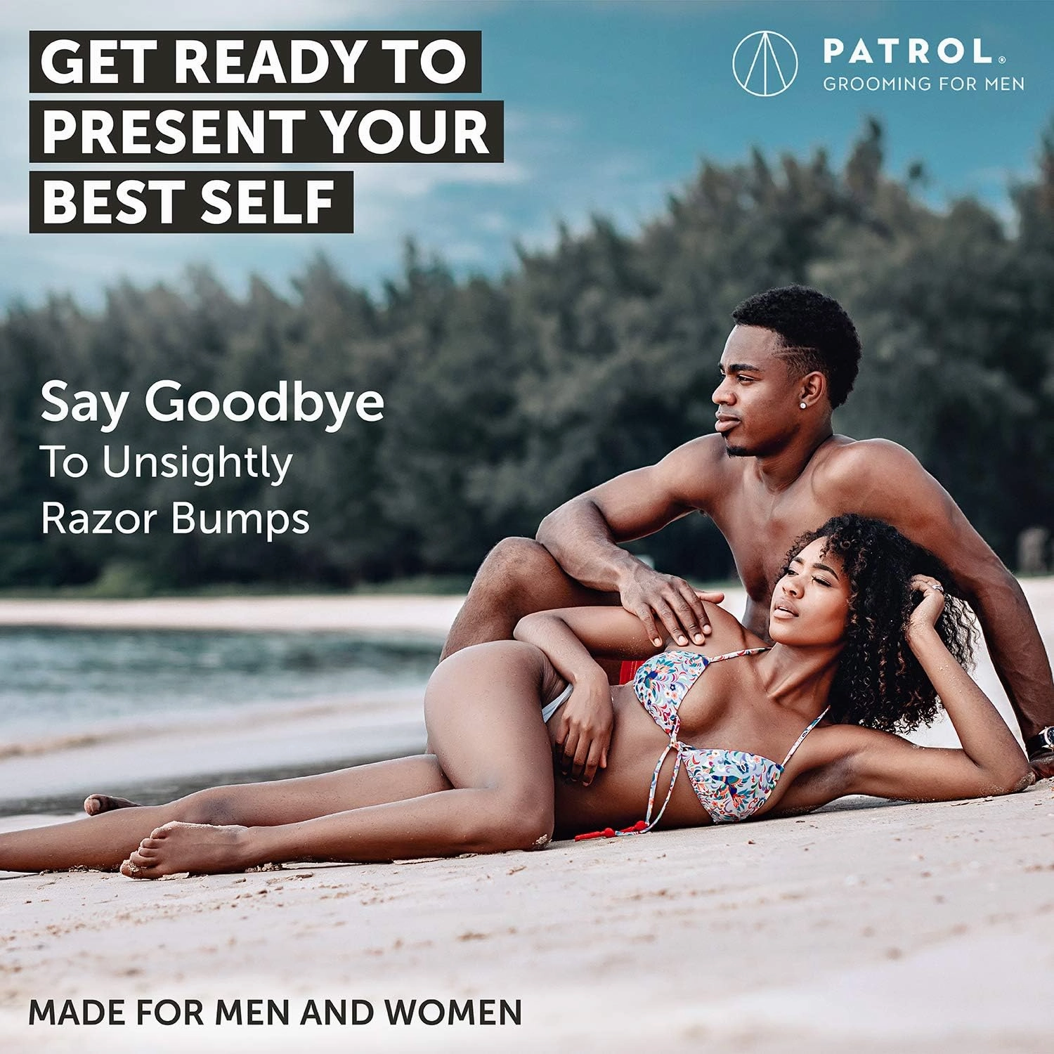 Bump Patrol After‑Shave Treatment Serum – Razor Bumps, Ingrown Hair & Razor Burn Solution – Salicylic Acid Exfoliating Toner for Men & Women – Post‑Shave Relief - 4 Ounces 4 Pack