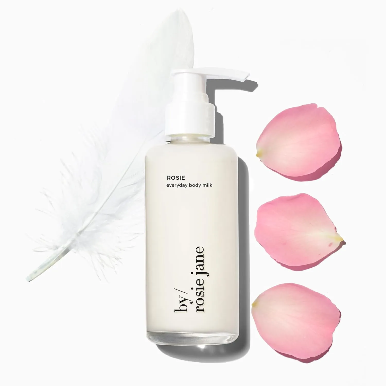 By Rosie Jane Everyday Body Milk (Rosie) - Hydrating Toner & Body Moisturizer to Help Even Skin Tone - Infused with Soothing Aloe Vera and Turmeric Root to Promote Anti-Aging (5 Ounce)