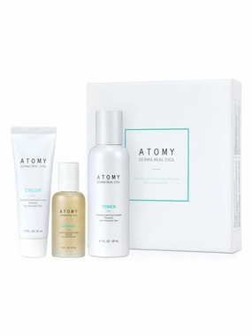 Calming Korean Skincare Set – Soothing Centella Asiatica Essentials – Toner, Emulsion & Cream – Hydrating Formula for Sensitive Skin – 3-Piece Kit – 7.1 fl oz Total
