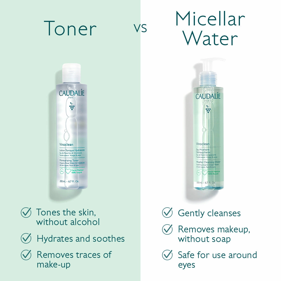 Caudalie Vinoclean Moisturizing Toner with Rose Water