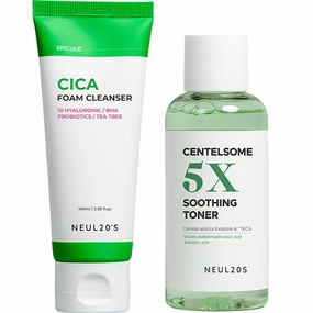 Centelsome Cleanser and Toner Bundle