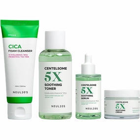 Centelsome Cleanser Toner Serum and Cream Bundle
