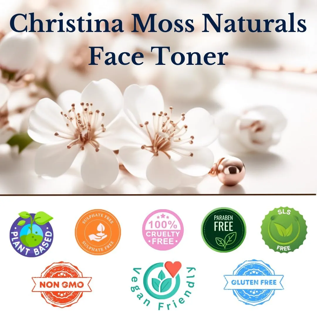 Christina Moss Naturals Facial Toner with Organic Botanicals