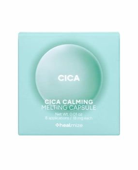 CICA Calming Melting Capsule – Centella Asiatica for Soothing & Restoring | Korean Skin Care for Sensitive Skin | Booster for Centella Asiatica Serum, Toner & Moisturizer | 8 Capsules