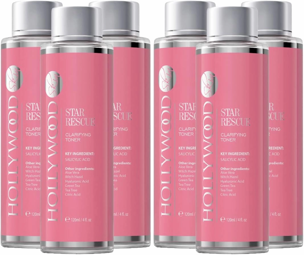 Clarifying Toner - Sweden’s #1 Skin Care Brand* Glow BHA   PHA Pore-Tight Facial Toner - Mild Exfoliating Toner with Hyaluronic Acid, Green Tea, Citric Acid   Tea Tree. 120ml