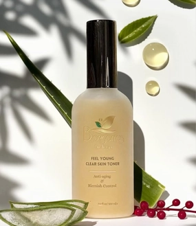 Clear Face Toner, Anti-Aging Treatment with Sulfur, Vitamin C, Retinol