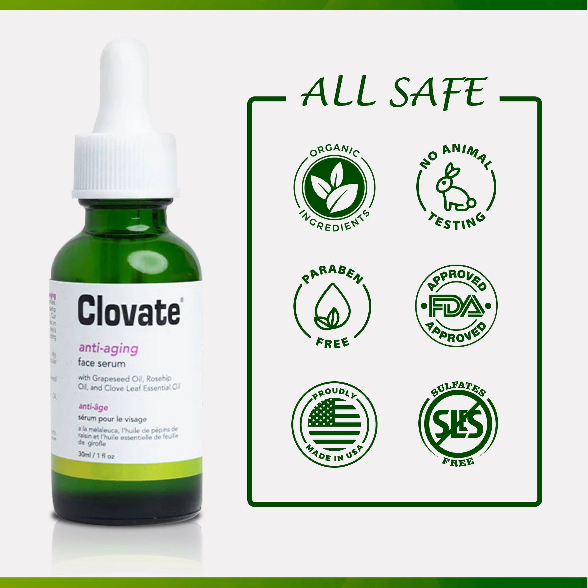 Clovate Anti Aging Serum