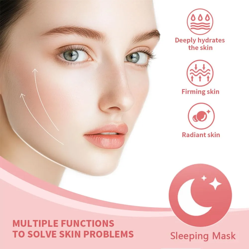 Collagen mask, Low Molecular Weight Collagen Mask, Deep Collagen Overnight Mask, Collagen Hydrogel Mask, Face Masks Skincare, Deep Collagen Anti Wrinkle Lifting Mask