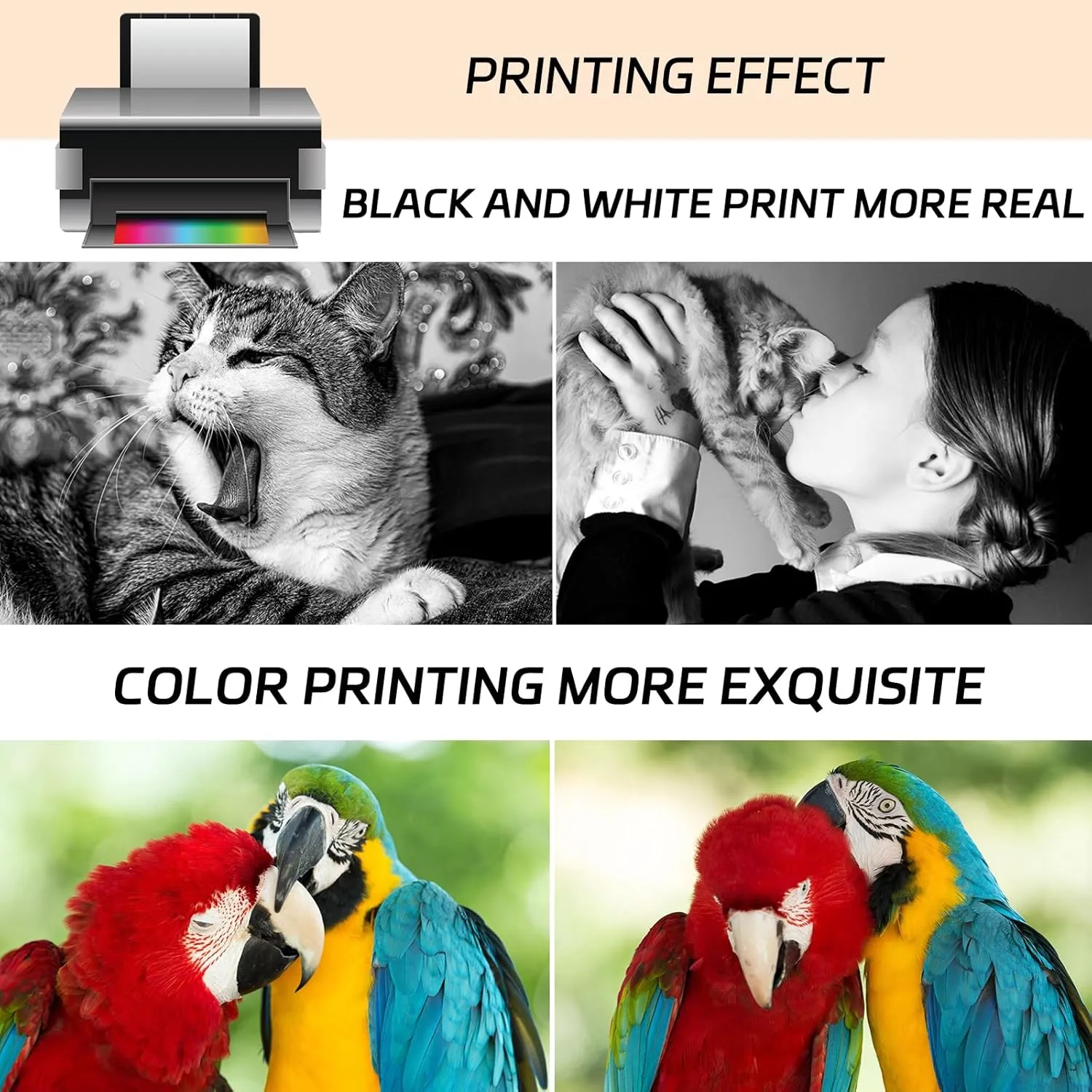 Compatible for Toshiba T-6000 Toner Cartridges Work for Toshiba E Studio 520 523 555 556 600 603 655 656 Printers, with Chip, High Yield 63400 Pages, Clear Printing (1 Pack Black)