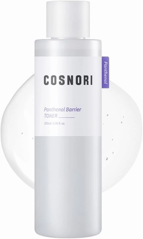 COSNORI Panthenol Barrier Toner - Vegan Skin Barrier strengthening Toner, Korean Skincare, High Content panthenol, Kakadu Plum Extract, Skin Texture&Hydration Care, 6.93 fl.oz