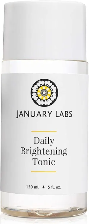 Daily Brightening Tonic, Moisturizing Facial Tonic, Face Toner with Witch Hazel Extract, Hydrating and Detoxifying Toner for Face, 150mL