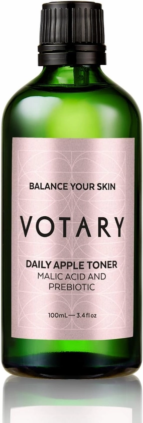 Daily Apple Toner for Face & Body | Anti Aging Delivers Intense Hydration, Soothing Visibly Plumps, Minimize Blemishes, Pores Gentle Soothing Hydrating Facial Toner 3.4 Fl Oz
