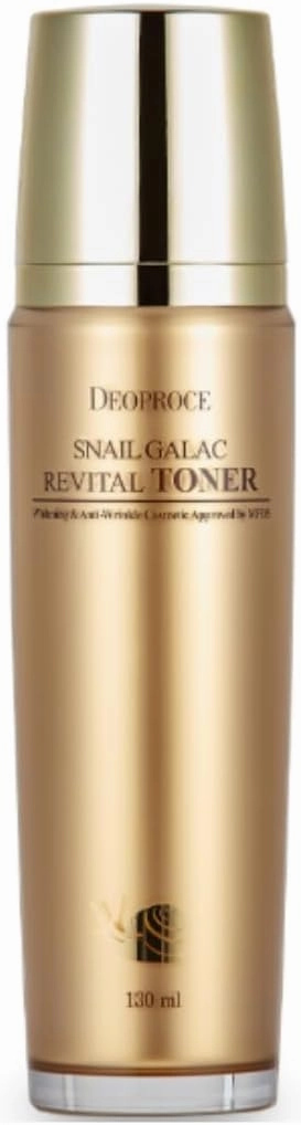 Deoproce Snail Galac Revital Toner 130ml – Korean Anti-Wrinkle & Hydrating Skin Toner