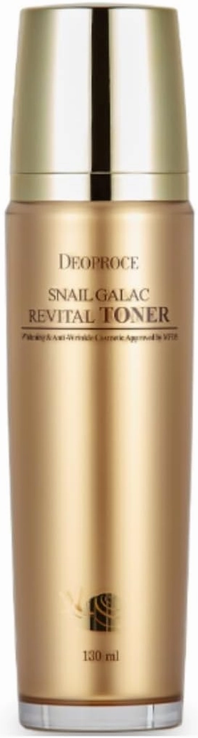 Deoproce Snail Galac Revital Toner 130ml – Korean Anti-Wrinkle & Hydrating Skin Toner
