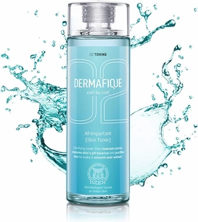 Der..ma..fique All Important Toner – 150ml, for Oily Skin, Enriched with Hyaluronic Acid & Vitamin E, Face Toner for Cleansed Pores Leaving Skin Smooth and Radiant | Dermatologist Tested