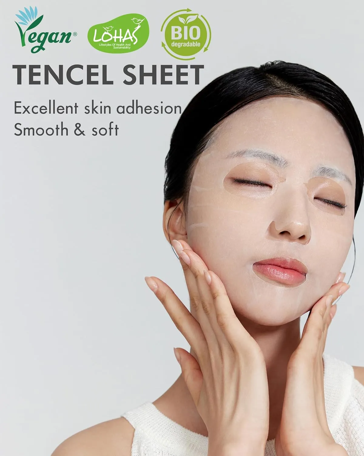 DERMAL Seoul Face Ceramide 3X Daily Quick Mask 36 Sheet – Korean Skincare Vegan Tencel Facial Masks - Intensive Moisturizing, Elasticity Mask Sheets with Hyaluronic Acid, Panthenol, Adenosine