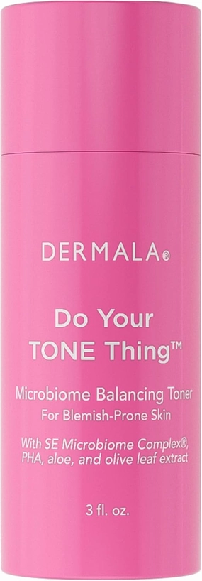 Do Your Tone Thing Balancing Toner | pH Balanced Solution PHA Oil Controlling Facial Toner for Blemish Prone Skin | Gentle Exfoliation Calms Hydrates Moisturizes for All Skin Types | 3 fl oz