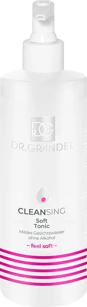 Dr. Grandel Soft Tonic 400 Ml Pro Size - A Soothing Tonic (Toner) Without Alcohol - Prevents Tension and Provides a Relaxed Feeling