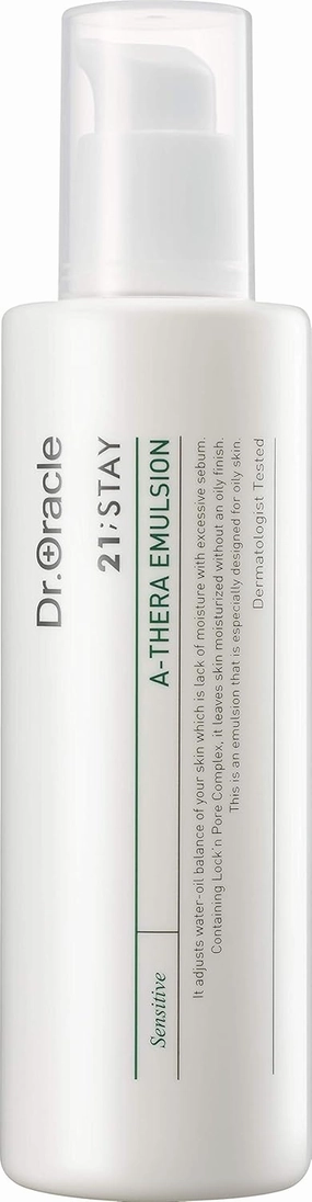 DR.ORACLE A-Thera Emulsion Face Moisturizer Moisturizing Facial Lotion for Sensitive Skin, (4.05fl.oz) Dermatologist Tested, 21;STAY