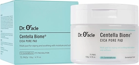 Dr.Oracle CentellaBiome Toner Pad, for Sensitive Skin, Hypoallergenic, Centella asiatica, Dermatologist Tested, 3.04 fl.oz. (90ml)