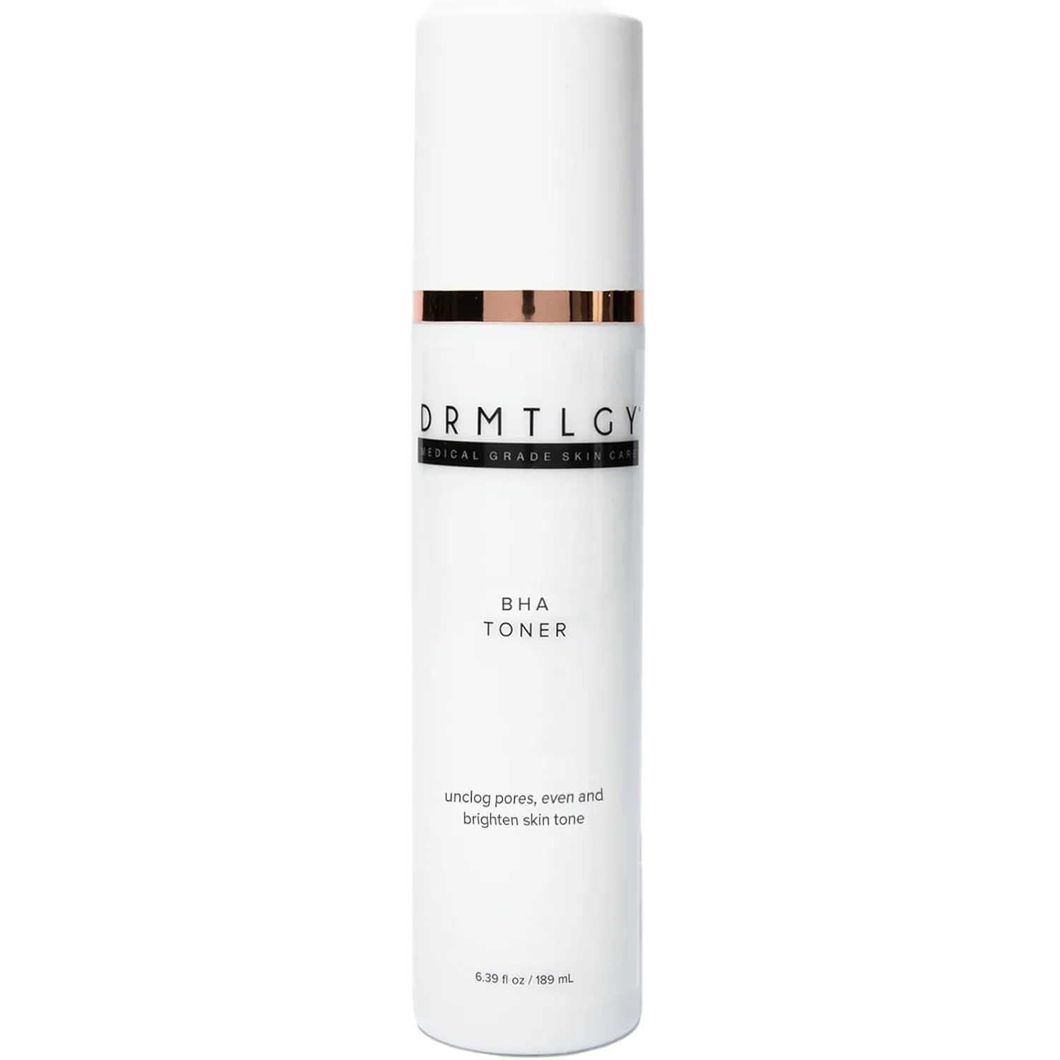 DRMTLGY BHA Clarifying Toner for Face – FSA/HSA Eligible Skin Care with 2% Salicylic Acid – Face Toner & Acne Treatment – Pore Reducing Skincare for Oily & Acne-Prone Skin (6.39 oz/189 ml)