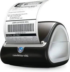 DYMO LabelWriter 4XL Shipping Label Printer, Prints 4x6 Extra Large Shipping Labels