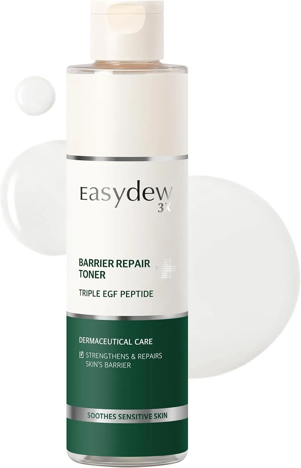 EASYDEW Barrier Repair Toner - Skin Repair Booster Face Toner with PHA - Lightweight Daily Toner for Smooth, Moisturized Skin - Ideal for Dry and Irritated Skin, 6.76 fl.oz., Transparent