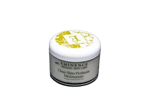 Eminence Organic Skincare Clear Skin Probiotic Moisturizer Ounce, cucumber, 8.4 Fl Oz (8250/Em)