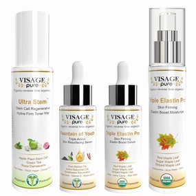 Essential Wrinkle Reversing Set. The Essential Set to Control and Reverse Wrinkles - Organic - Physician Formulated - Research Supported