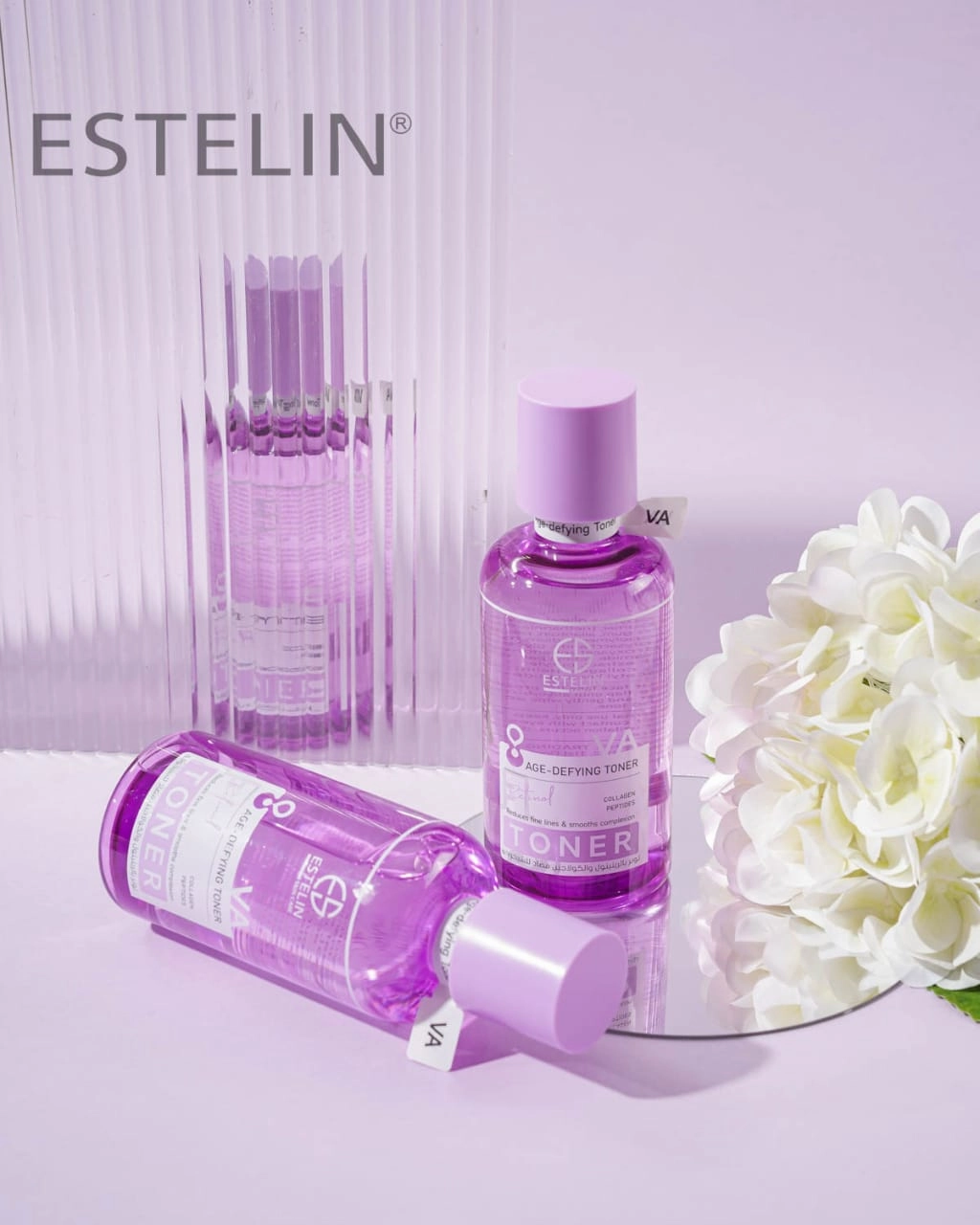 ESTELIN VA Age Defying Toner Collagen Peptides 400ml