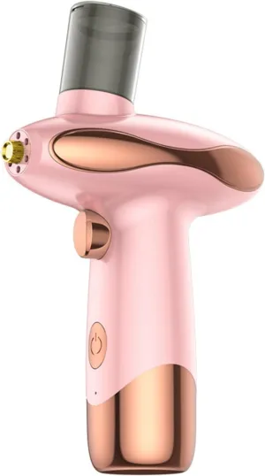 Face Mister，Portable Mister,Face Nano Spray，Facial Steamer Handheld，Handheld Face Mister，Hydration，Facial Mist ，Skin Tightening ， USB Rechargeable，face Steamer（Not Heated） (Pink)
