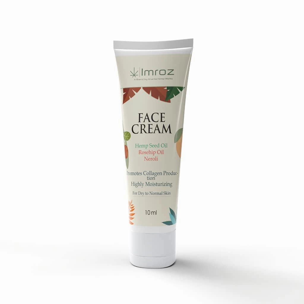 Face Cream With Rosehip Oil & Neroli I Anti - Aging Day Cream|Deep Nourishing Face Moisturizer for Dry Skin to Normal Skin I Prevents Acne I Anti-Bacterial I Face Cream For Women 10ml