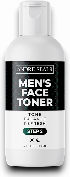 Face Toner for Men | Organic Witch Hazel, Hyaluronic Acid & Green Tea | Pore Minimizer, Hydration, Astringent, Face Tightener, Hydrating Toner, Oil Control, | Facial Toner & Men Skin Care