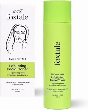 Face Toner for Pore Tightening & Gentle Exfoliation, Alcohol Free Toner for Glowing Skin, for All Skin Types, Men & Women, 150 ml