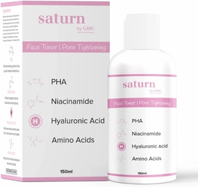 Face Toner, PHA Toner, for Normal to Oily & Acne Prone Skin Tone, Lotion That Tightens & Unclogs Pores, Powered with Niacinamide & Hyaluronic Acid | Chemical Free