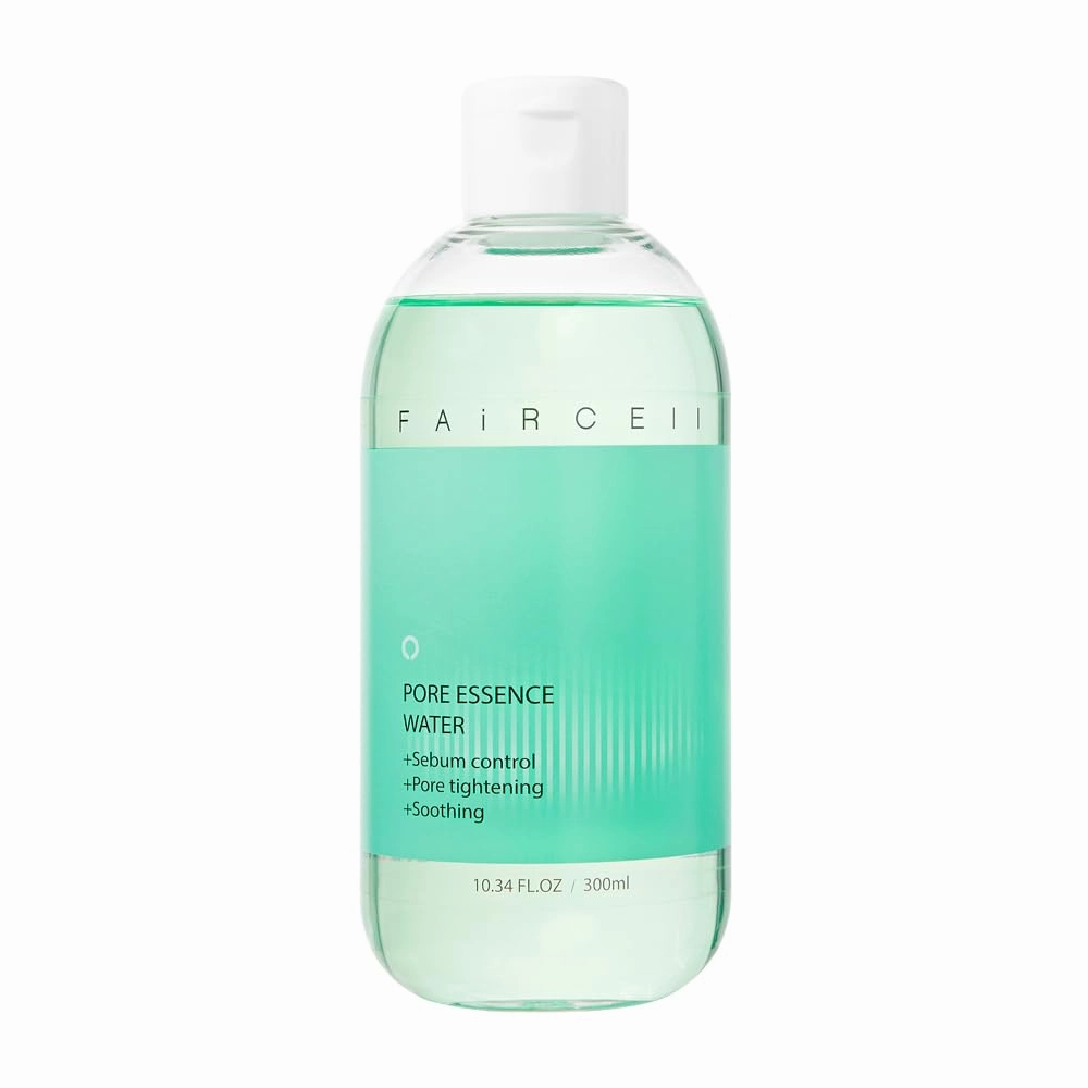faircell Aloe Vera Facial Essence Water Hydrating Skin Toner for Sensitive Skin Lightweight Refreshing Formula Quick Absorbing Korean Skincare Routine Step - 300ml