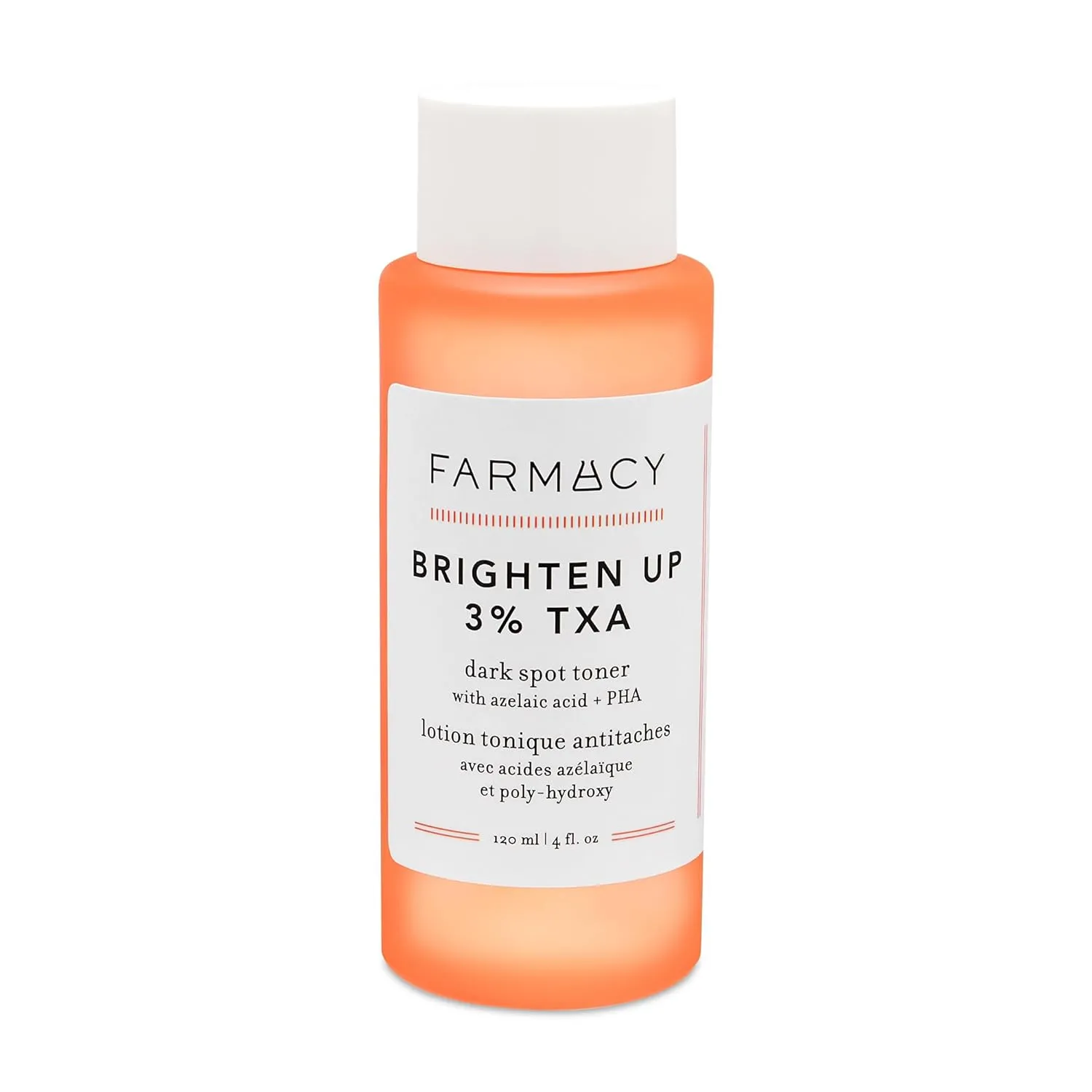 Farmacy 3% TXA Toner for Face - Brightening Face Toner for Oily Skin - Liquid Exfoliant with Azelaic Acid   5% PHA to Target Visible Dullness   Help Reduce Uneven Skin Tone (120ml)