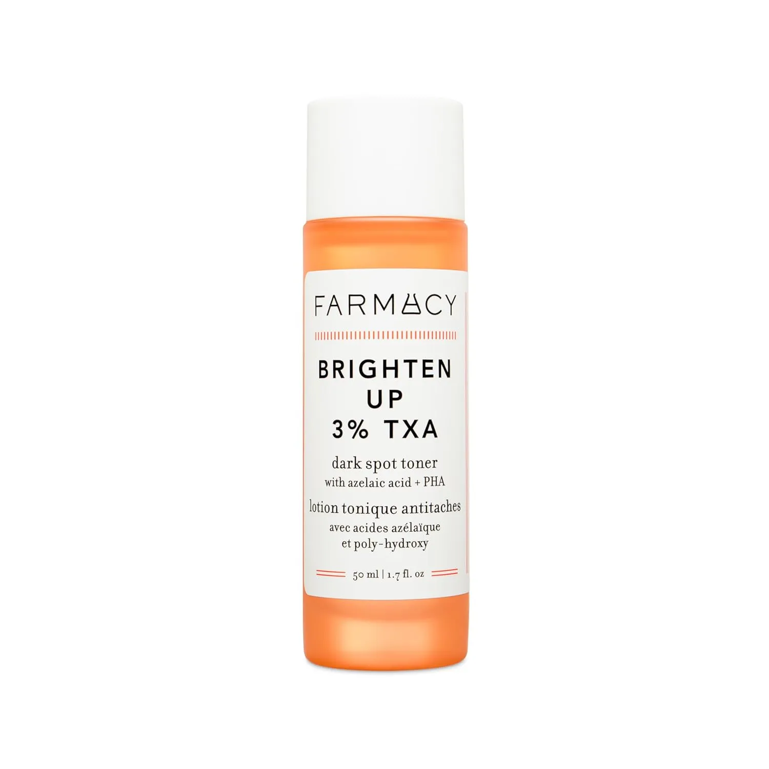 Farmacy 3% TXA Toner for Face - Brightening Face Toner for Oily Skin - Liquid Exfoliant with Azelaic Acid   5% PHA to Target Visible Dullness   Help Reduce Uneven Skin Tone (50ml)