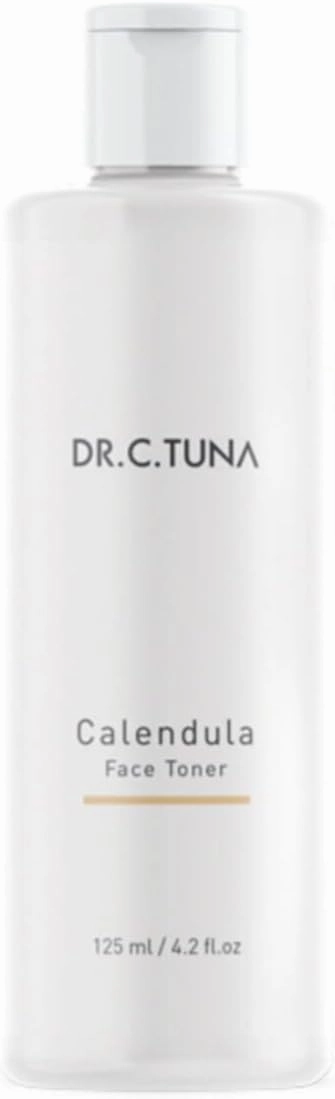 FARMASI Dr. C. Tuna Calendula Face Toner, Daily Facial Toner for All Skin Types, Hydrating Toner for Redness, Smoother, Brighter and Even Skin Tone, 4.2 fl oz / 125 ml