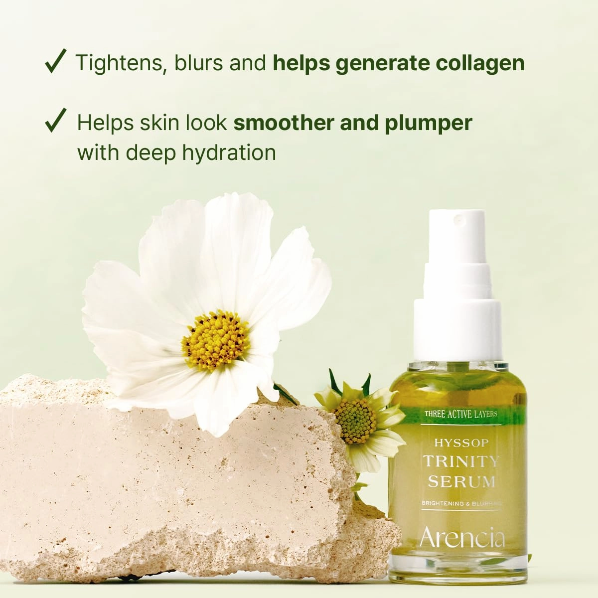 Fresh Hyssop Spray Serum Mist - Anti-aging, Deep Hydration, Anti Wrinkle, All in One Care - Korean Skincare