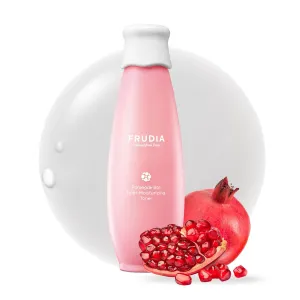 FRUDIA Pomegranate Nutri-Moisturizing Face Toner (6.59 fl oz), Skin Firming Korean Toner with Pomegranate Extract, BL-Fill UP, Collagen & Triple Hyaluronic Acid for Hydration, Firming & Anti-Aging