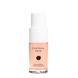 Furtuna Skin Micellar Cleansing Essence Water - Dual-Use Cleanser & Toner, Nutrient-Rich, pH Balanced, Organic Botanicals, Dermatologist Approved - 15ml