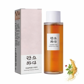 Ginseng Essence, Ginseng Cleansing Oil, Natural Ginseng Anti Aging Hydrating Essence Water, Hydrating & Firming Face Oil With Ginsengs Root Extract, For All Skin Types (1 Pcs)