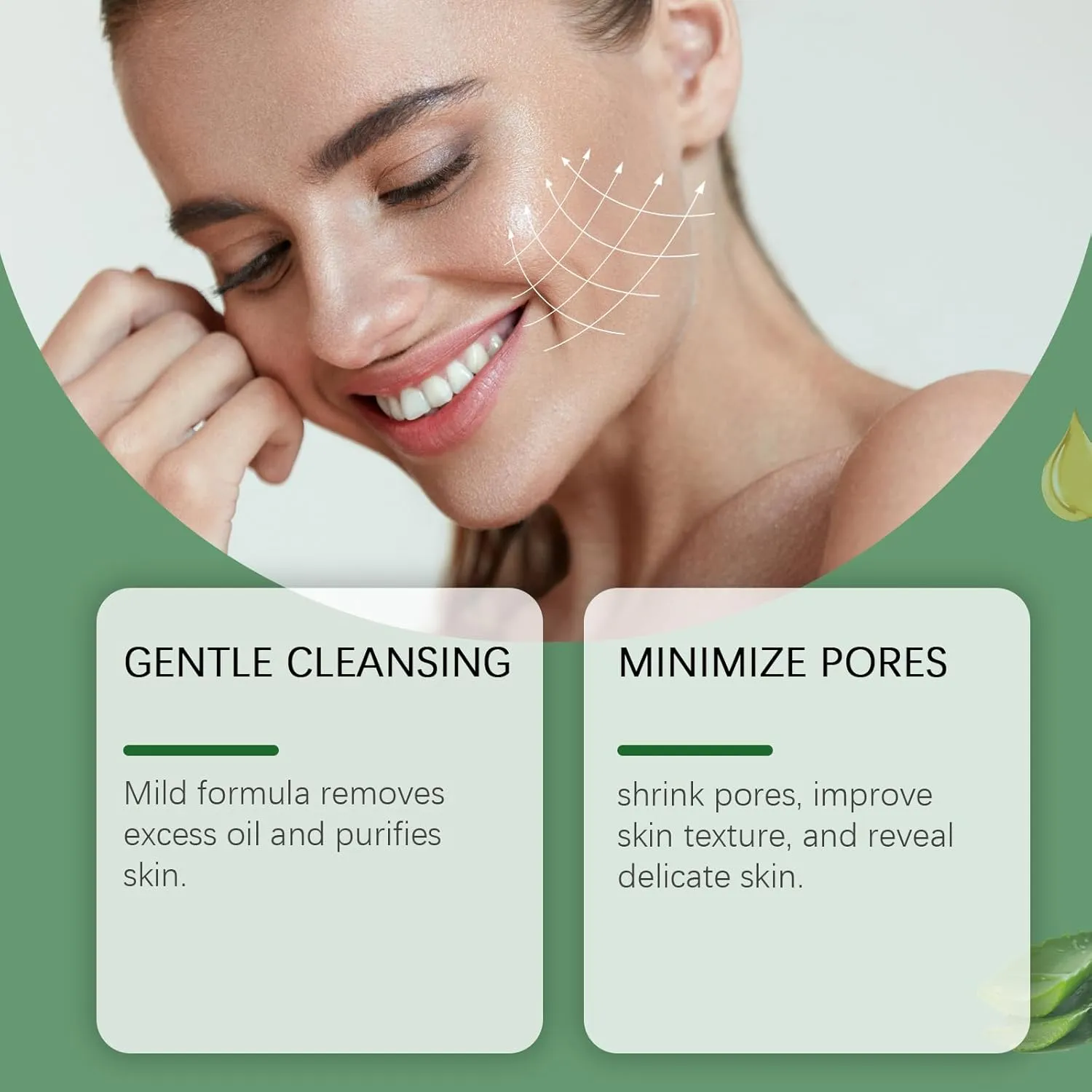 Glycolic Acid 7% Exfoliating Toner,Glycolic Acid Toner,Exfoliating Serum for Face,Brightening and Smoothing Daily Toner for More Even,Looking Skin Tone (1PCS)