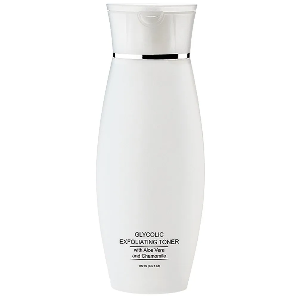 Glycolic Exfoliating Toner with Aloe Vera & Chamomile 6.5 oz