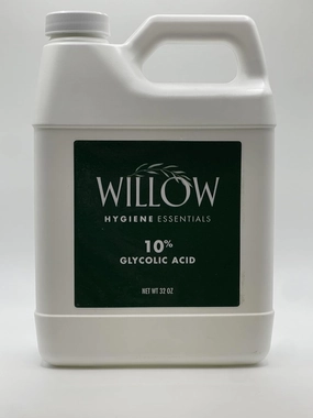 Glycolic Acid 10%,Pure Glycolic Acid Liquid, Glycolic Acid for Makeup, Serum, Toner & Lotion, Industrial Cosmetic Application, Skin & Hair Care Product, Glycolic Acid Bulk, Manufactured in USA, 32 oz